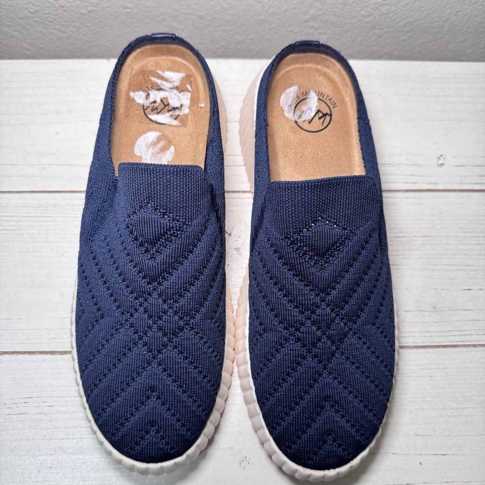 White Mountain Women's Dyno‎ Slip On Platform Sneakers 8
